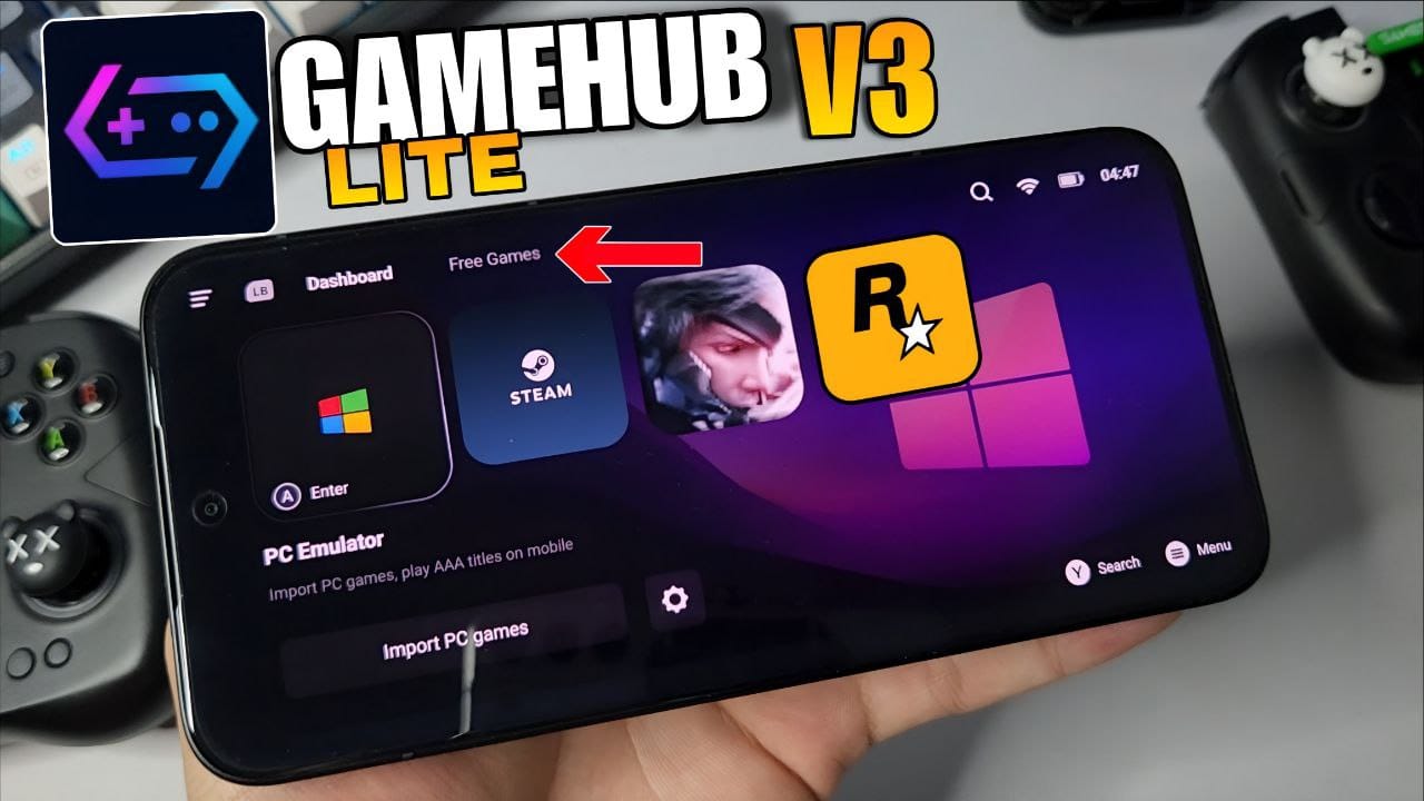 Game Hub Lite V3: Novidades e Benefícios