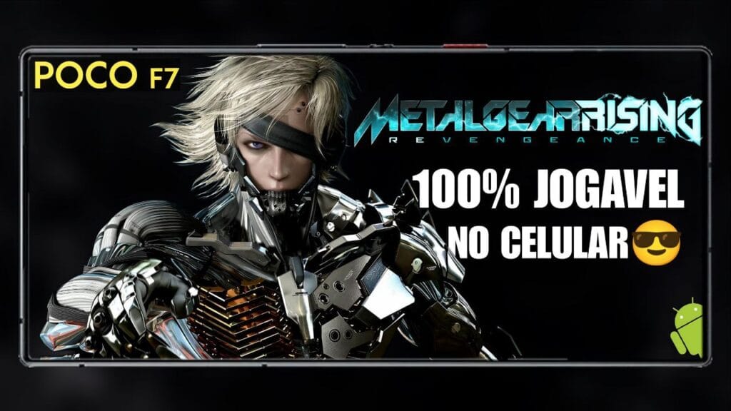 Metal Gear Rising Jogue no Android com Game Hub