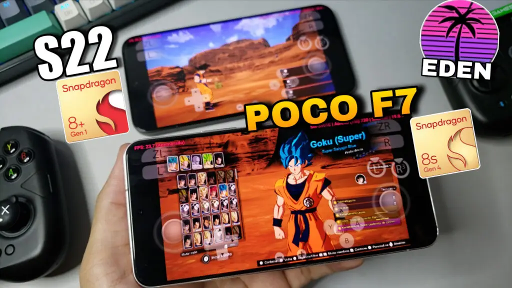 DRAGON BALL SPARKING ZERO ANDROID, EDEN EMULATOR,