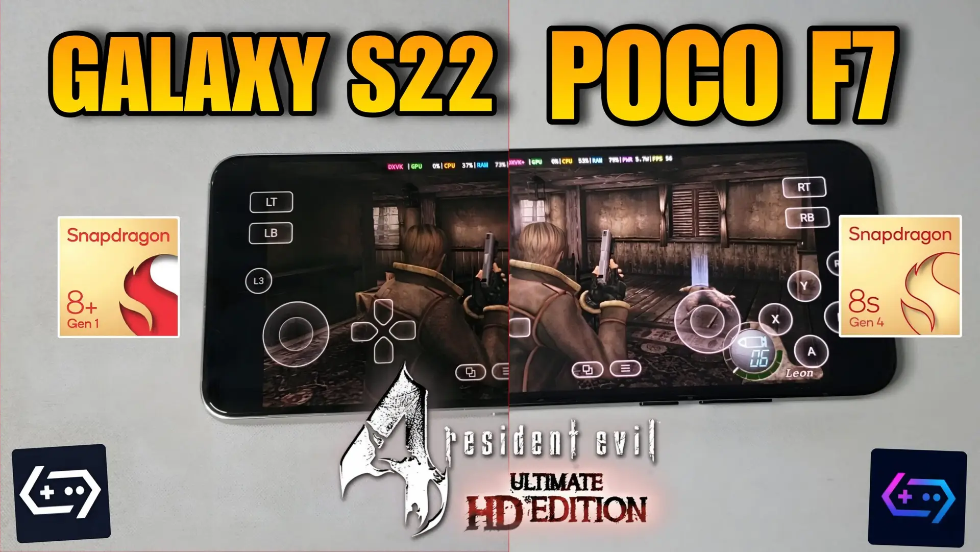 RESIDENT EVIL 4 HD ANDROID RE4 LISO GAME HUB LITE V5 POCO F7