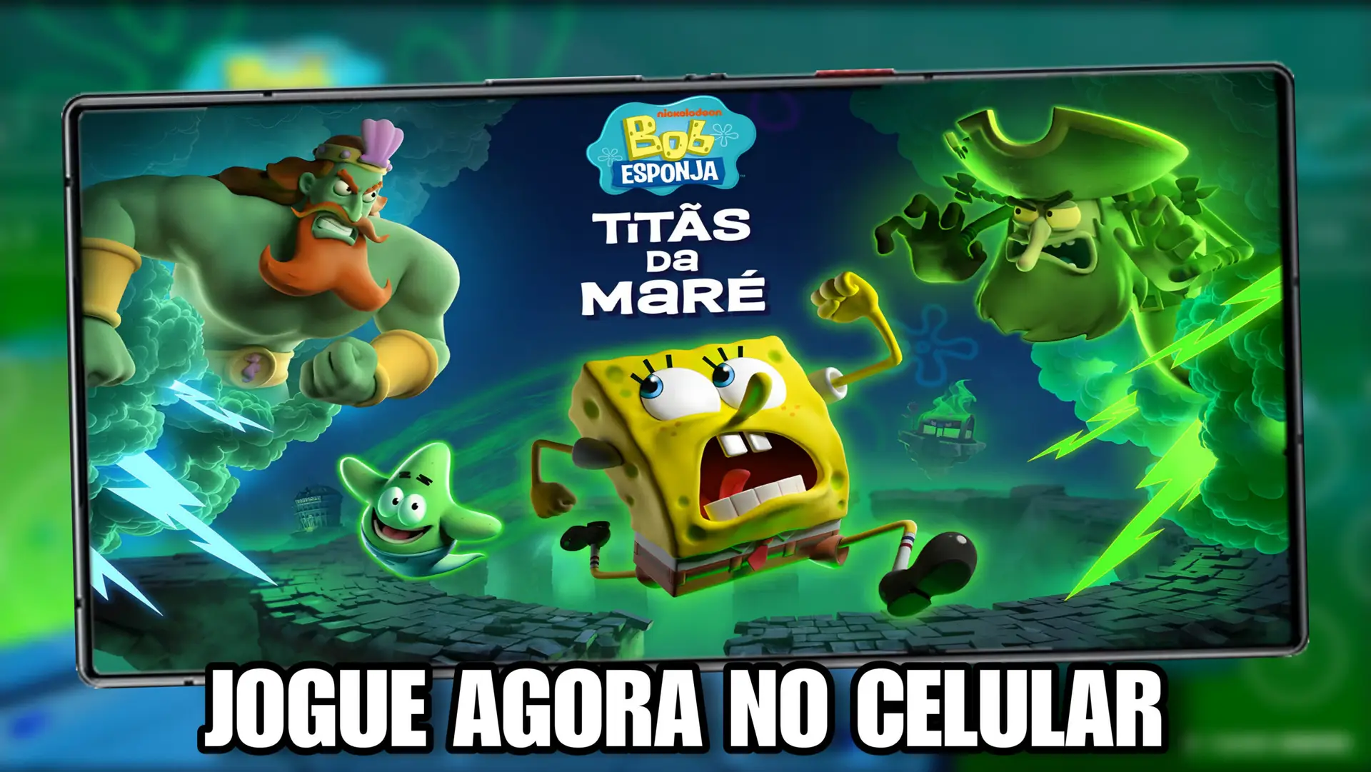 BOB ESPONJA TITÃS DA MARÉ NO ANDROID