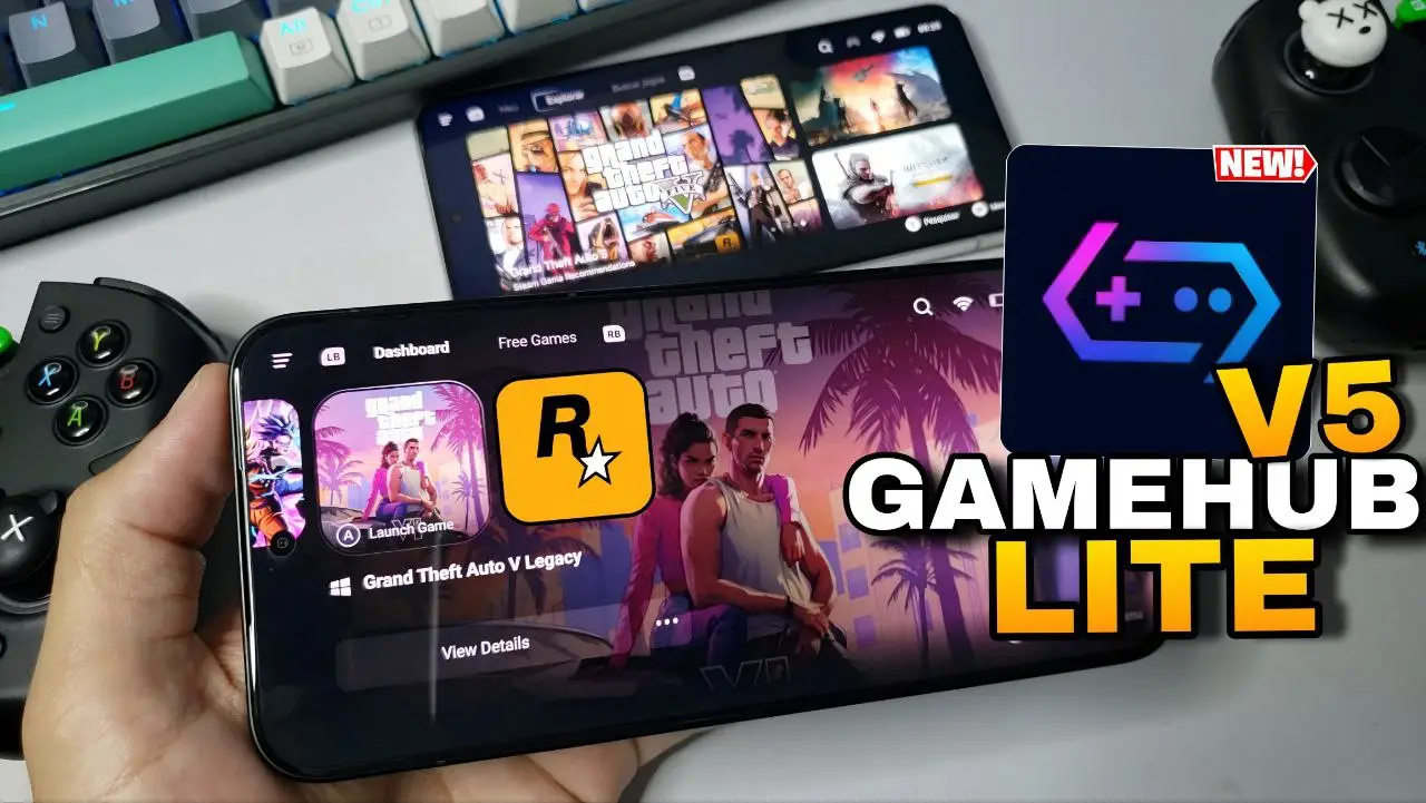 NOVO GAMEHUB LITE V5