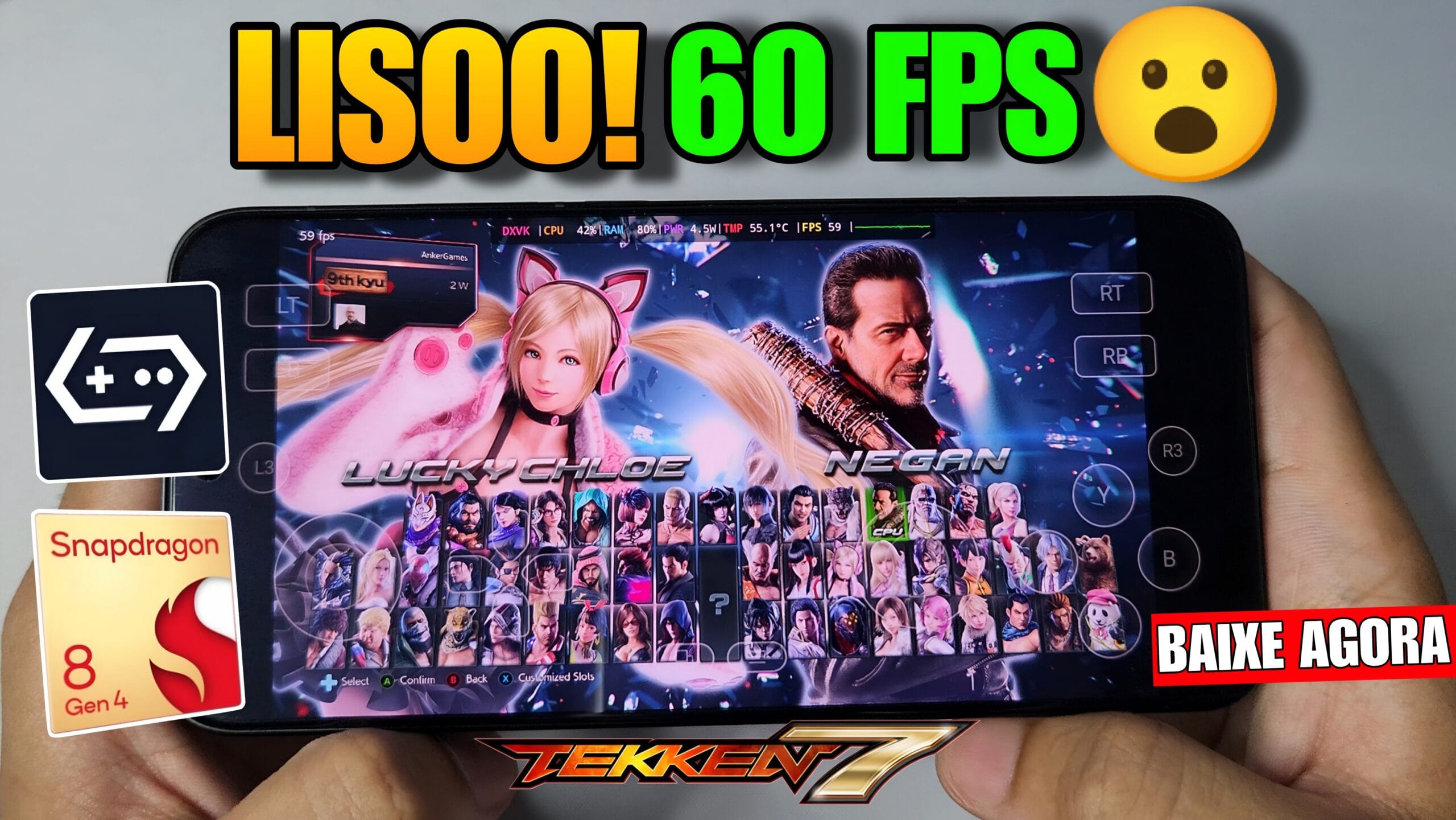TEKKEN 7 NO ANDROID
