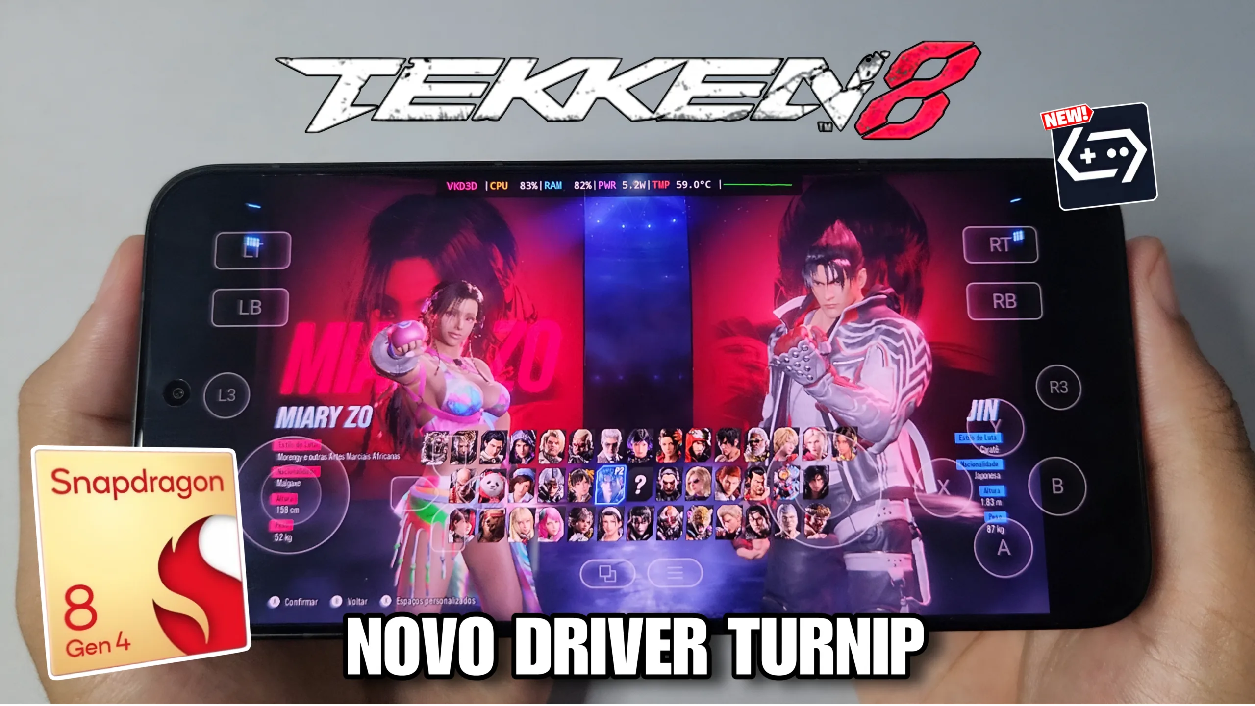 TEKKEN 8 NO ANDROID