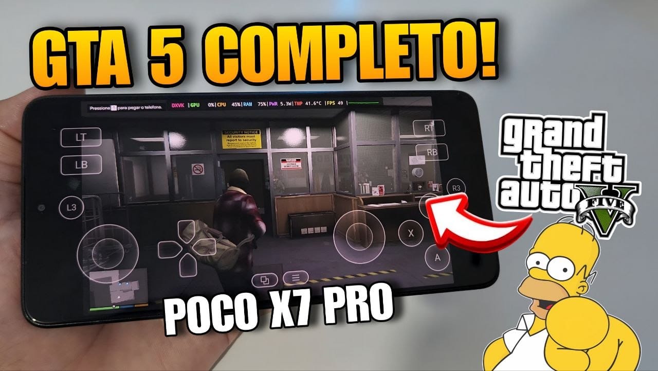 GTA 5 ANDROID POCO X7 PRO