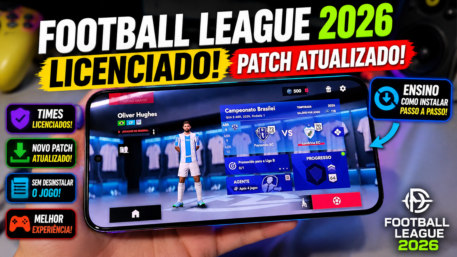 FOOTBALL LEAGUE 2026 LICENCIADO