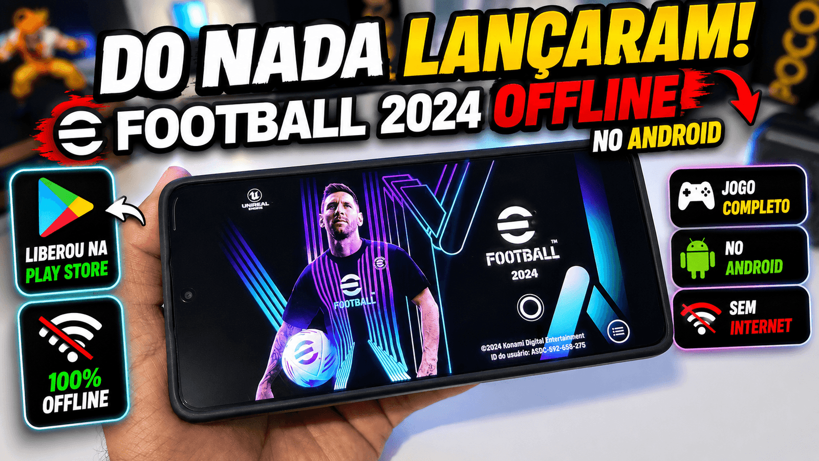 EFOOTBALL 2024 OFFLINE ANDROID