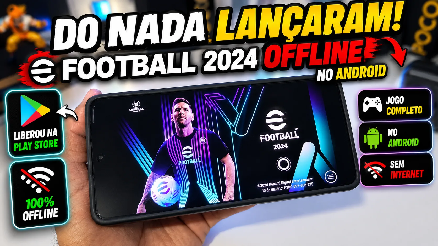 EFOOTBALL 2024 OFFLINE ANDROID