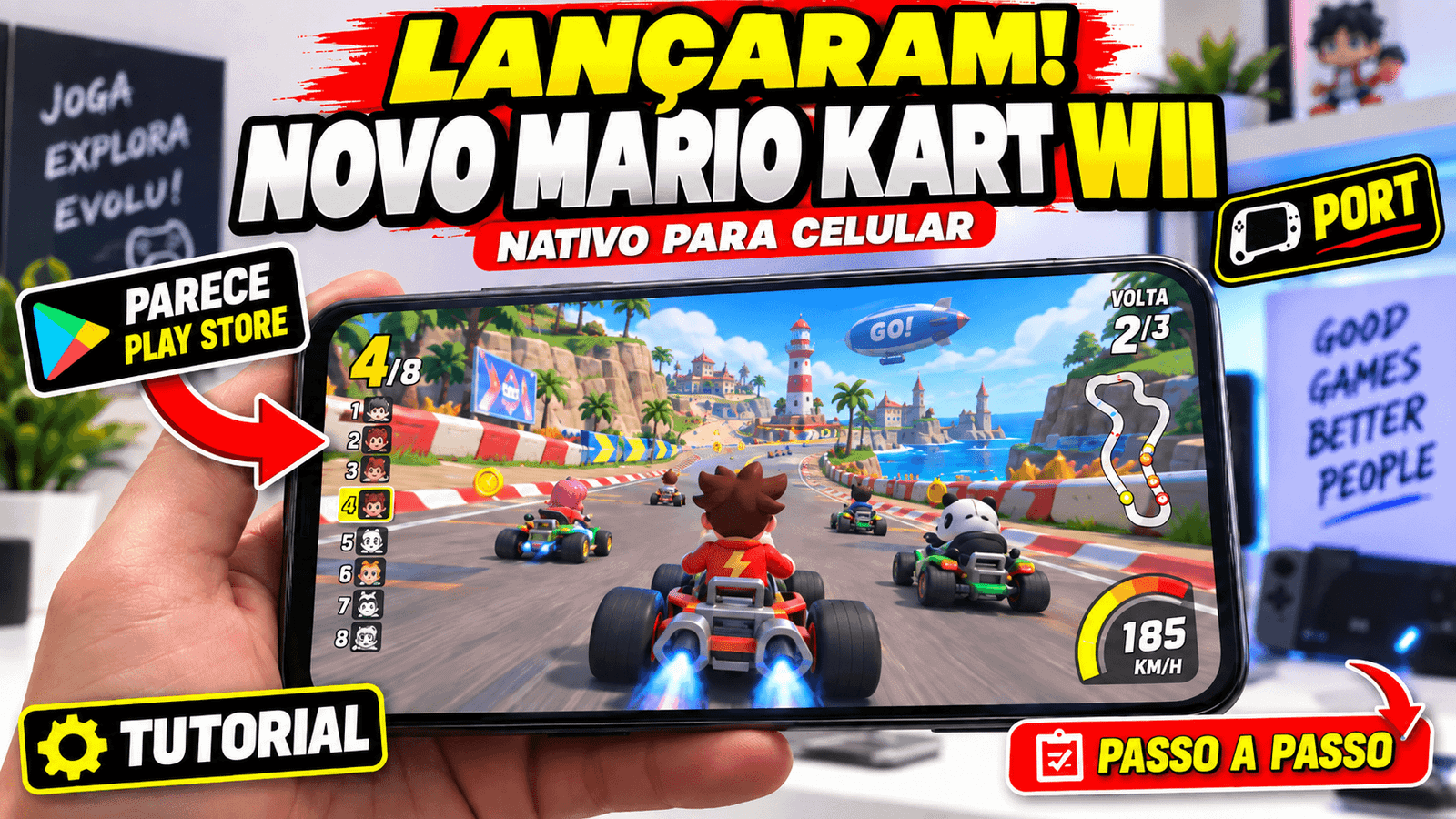 MARIO KART WII PORT ANDROID