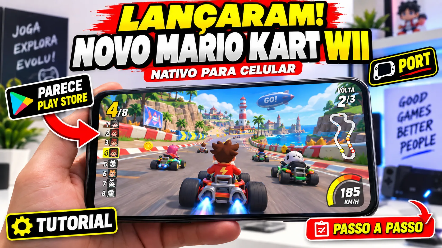 MARIO KART WII PORT ANDROID