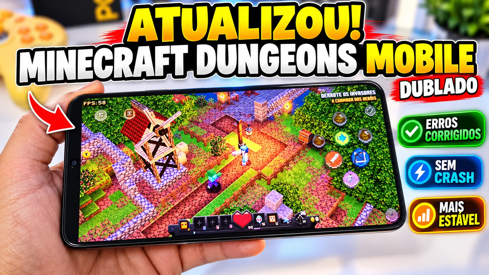 MINECRAFT DUNGEONS MOBILE