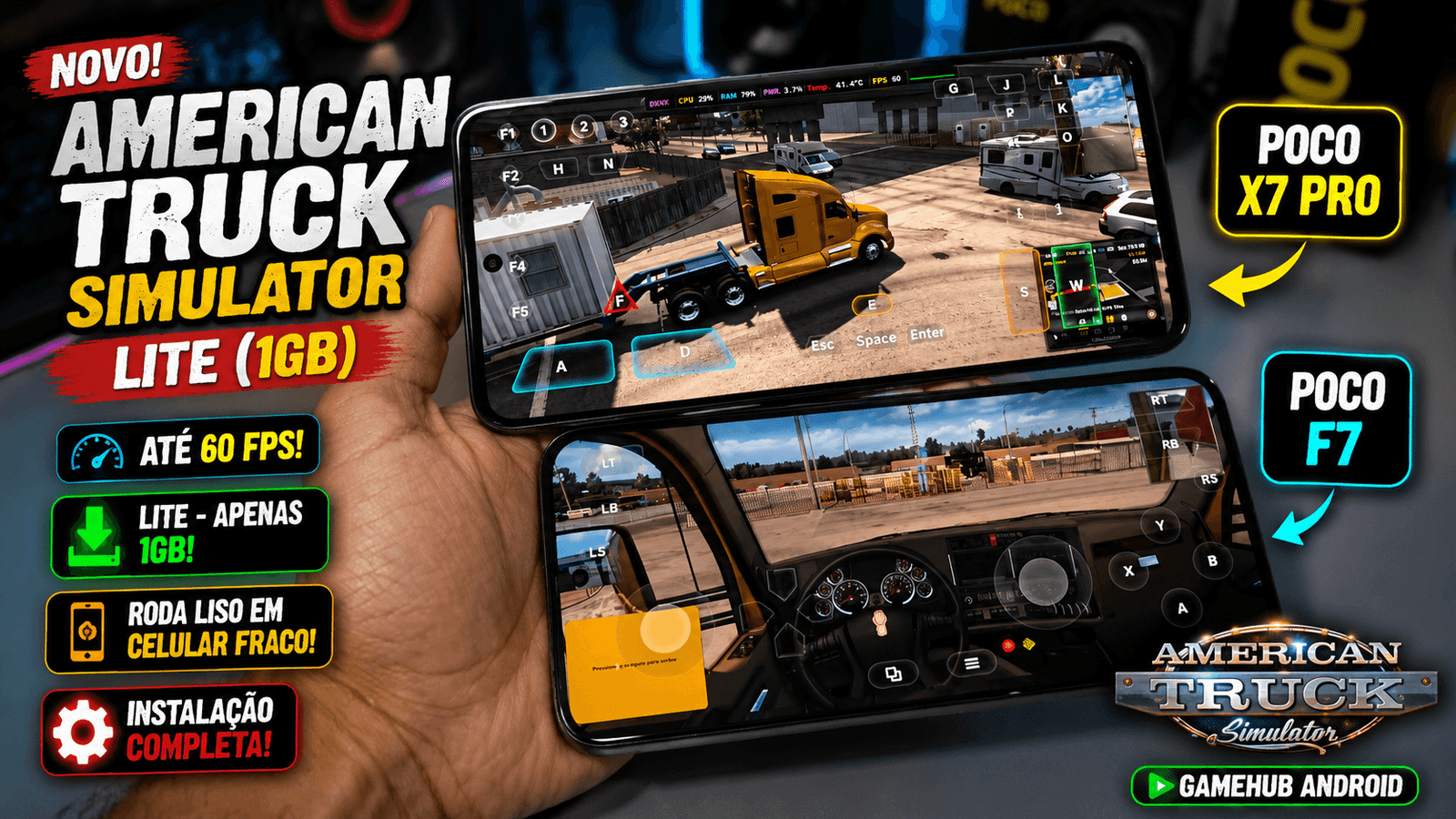 AMERICAN TRUCK SIMULATOR ANDROID LITE