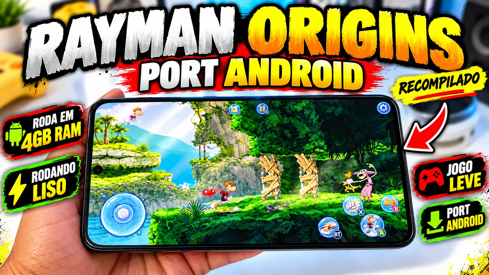 RAYMAN ORIGINS PORT ANDROID