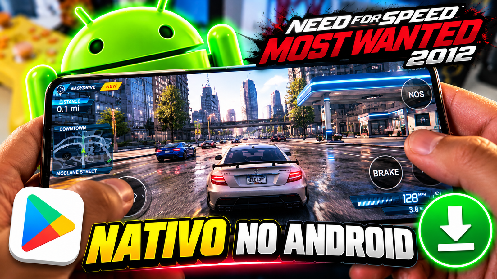 NFS MOST WANTED 2012 PORT ANDROID