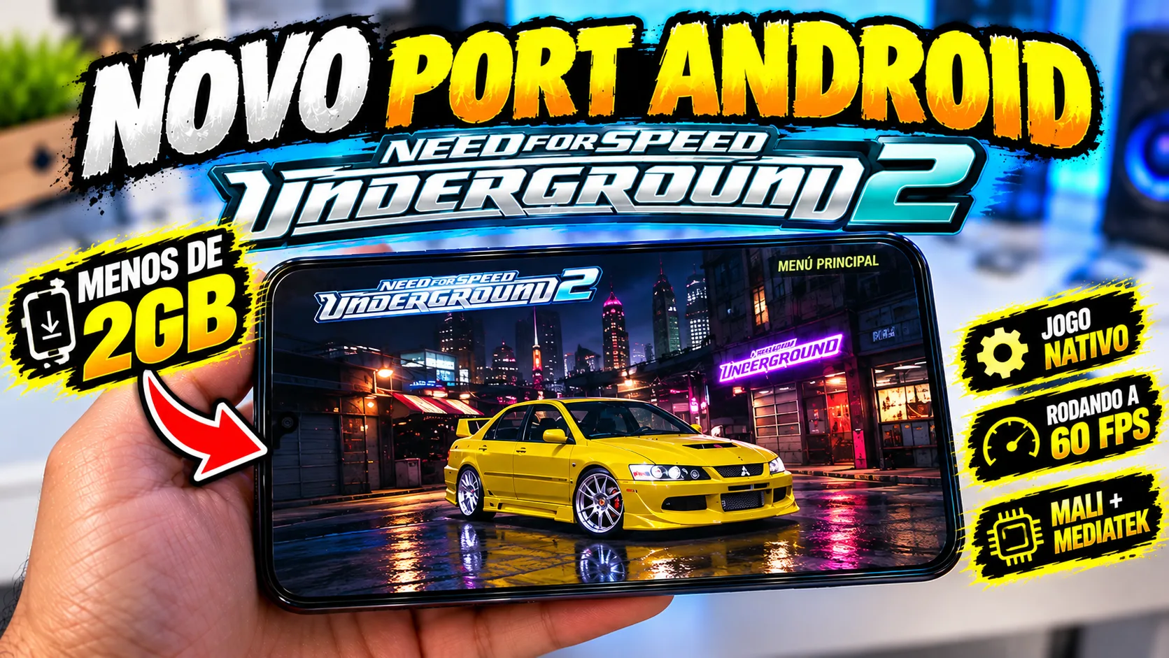 NFS UNDERGROUND 2 PORT ANDROID