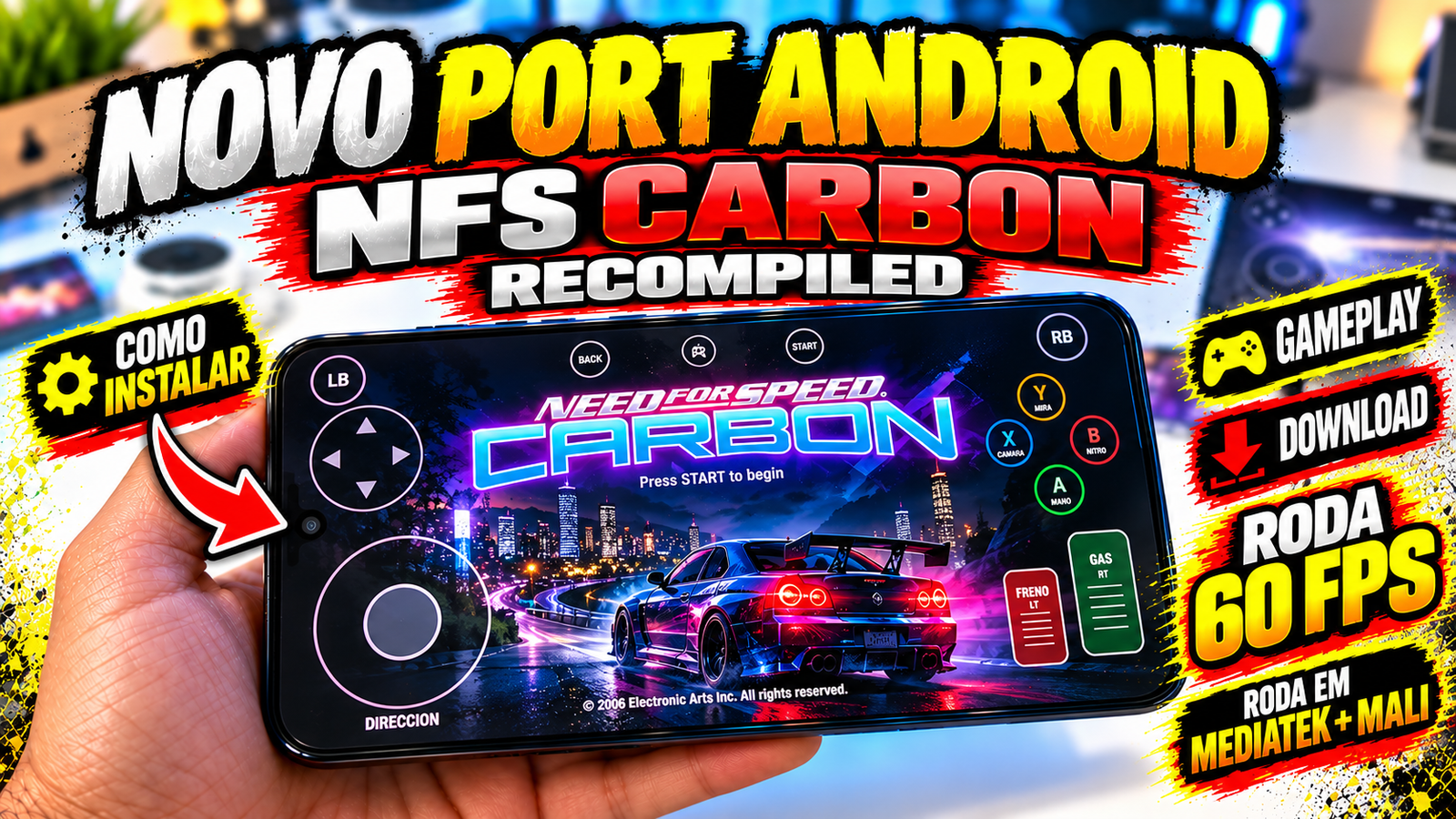 NFS CARBON PORT ANDROID