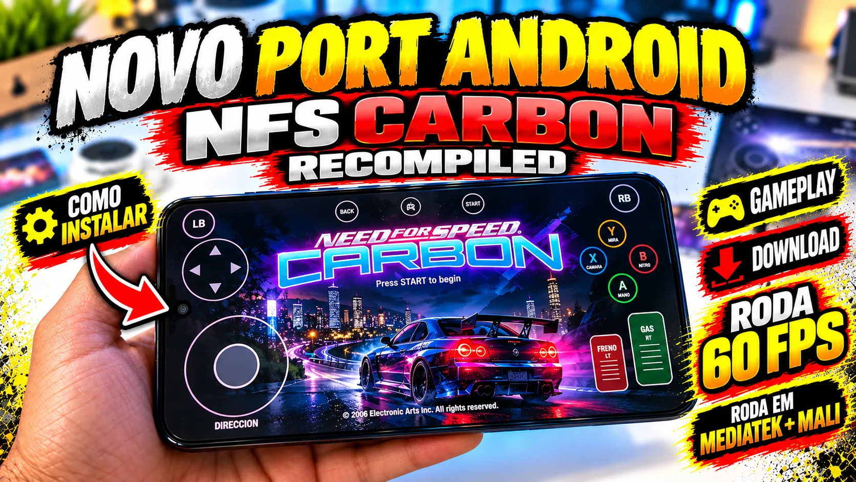NFS CARBON PORT ANDROID