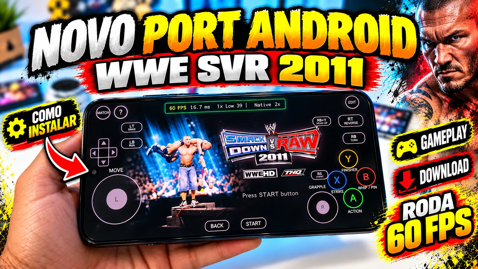 PORT DO WWE SVR 2011