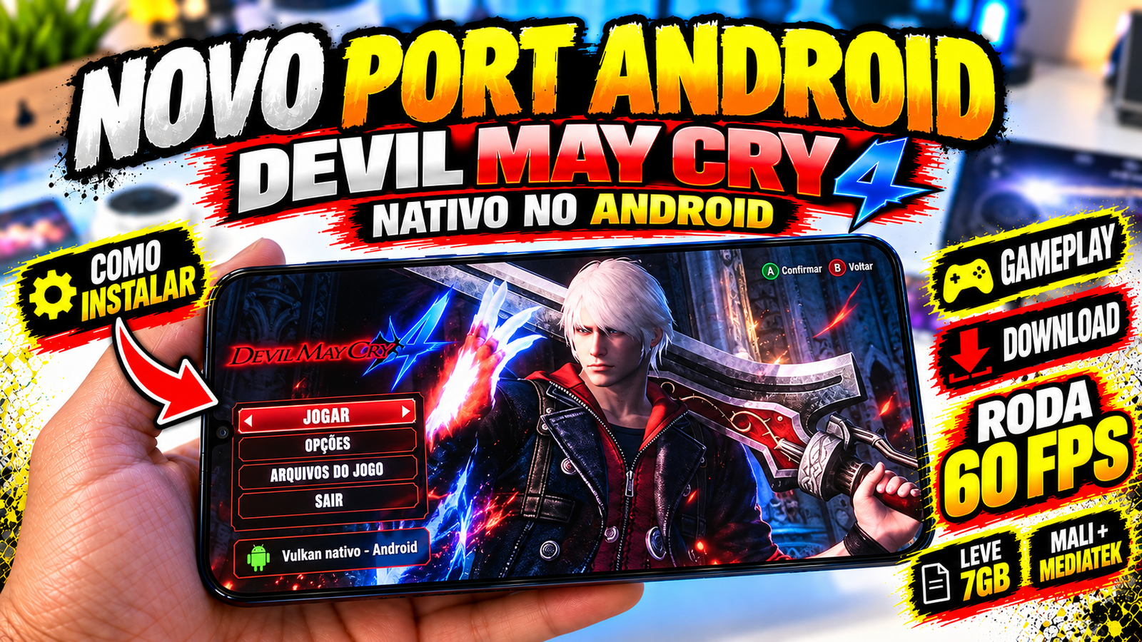 DEVIL MAY CRY 4 PORT ANDROID