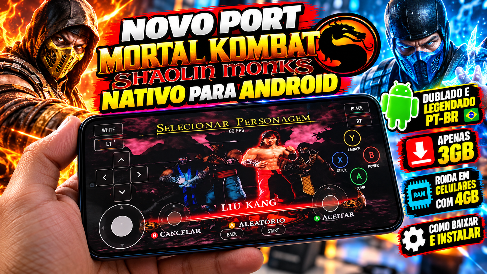 MORTAL KOMBAT SHAOLIN MONKS PORT